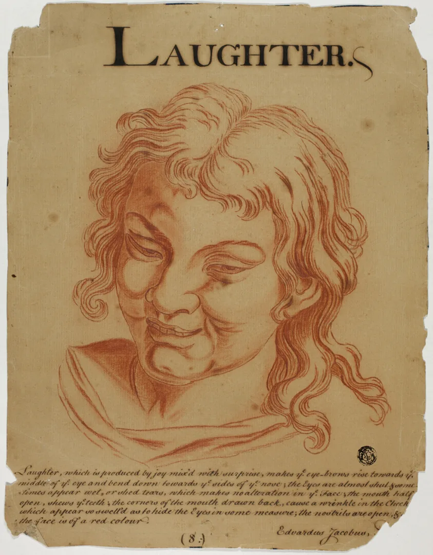 Laughter by Eduardus Jacobus, after 1698