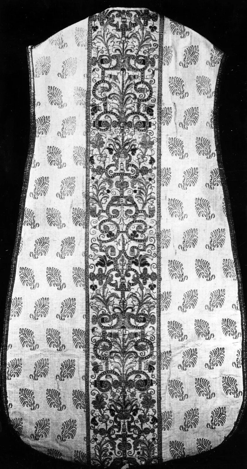 Chasuble with Orphrey Bands by Spain, 17th century