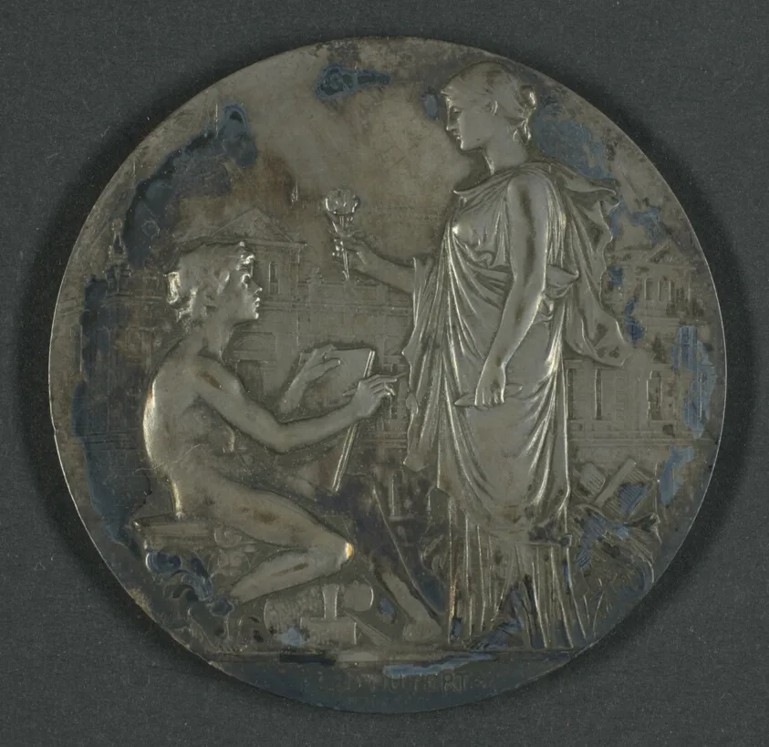 Commemorating Ferdinand Dutert, Architect by Jules Clément Chaplain, c. 1880/92