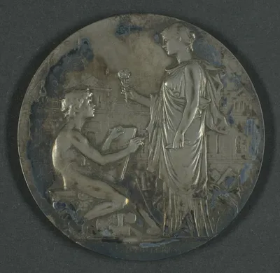 Commemorating Ferdinand Dutert, Architect by Jules Clément Chaplain, c. 1880/92