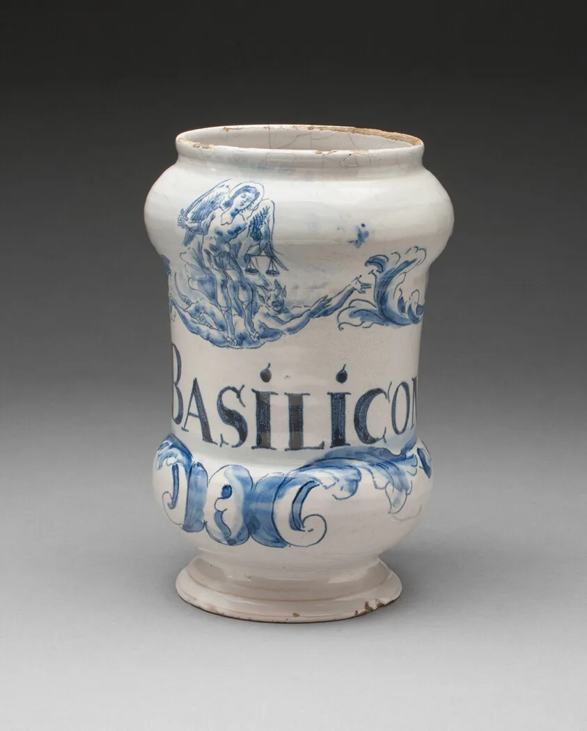 Pharmacy Jar by Italy, probably Savona, c. 1740