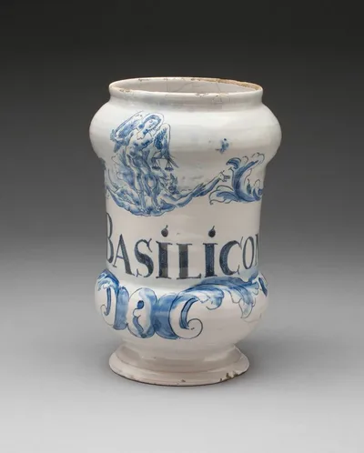 Pharmacy Jar by Italy, probably Savona, c. 1740