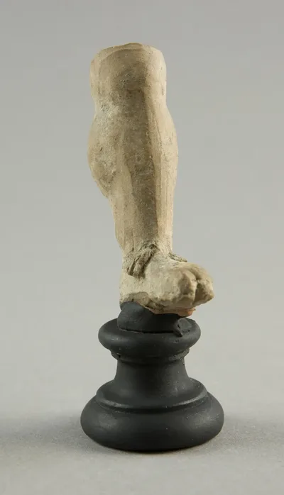 Left Leg Broken Off Above Knee Cap by Ancient Greek, 3rd-2nd century BCE ?