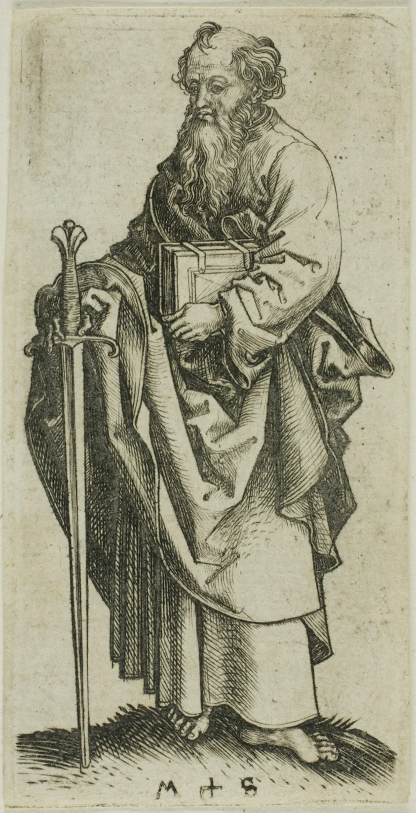 St. Paul, from Apostles by Martin Schongauer, n.d.