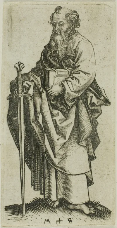 St. Paul, from Apostles by Martin Schongauer, n.d.