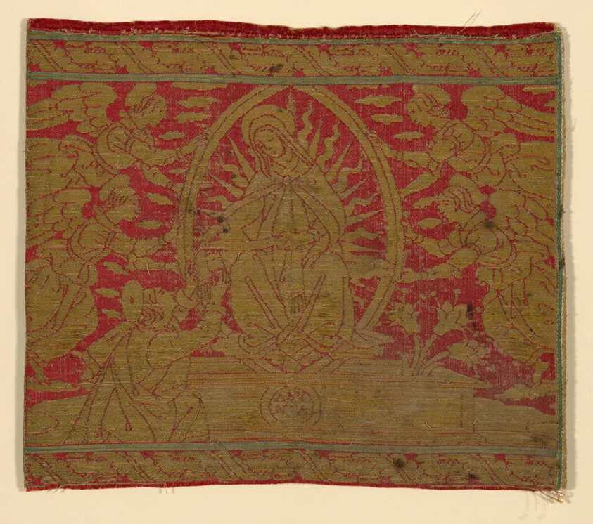 Fragment (From an Orphrey Band) by Italy, 15th century