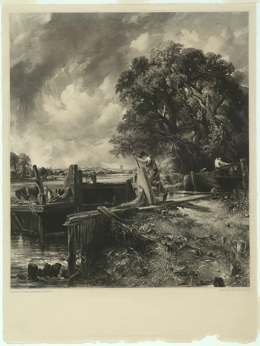 The Lock by David Lucas, 1832–34