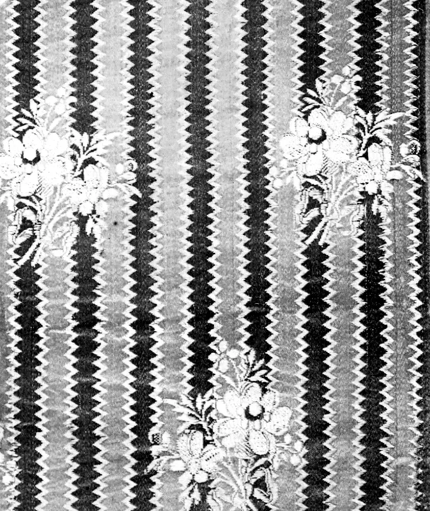 Fragment (Dress Fabric) by France, 1775/1800