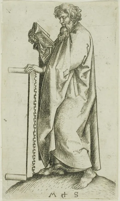 St. Simon, from Apostles by Martin Schongauer, n.d.