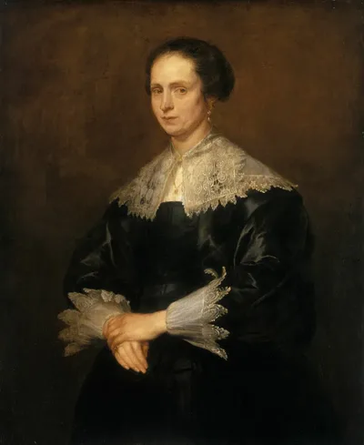 Helena Tromper Du Bois by Anthony van Dyck, c. 1631