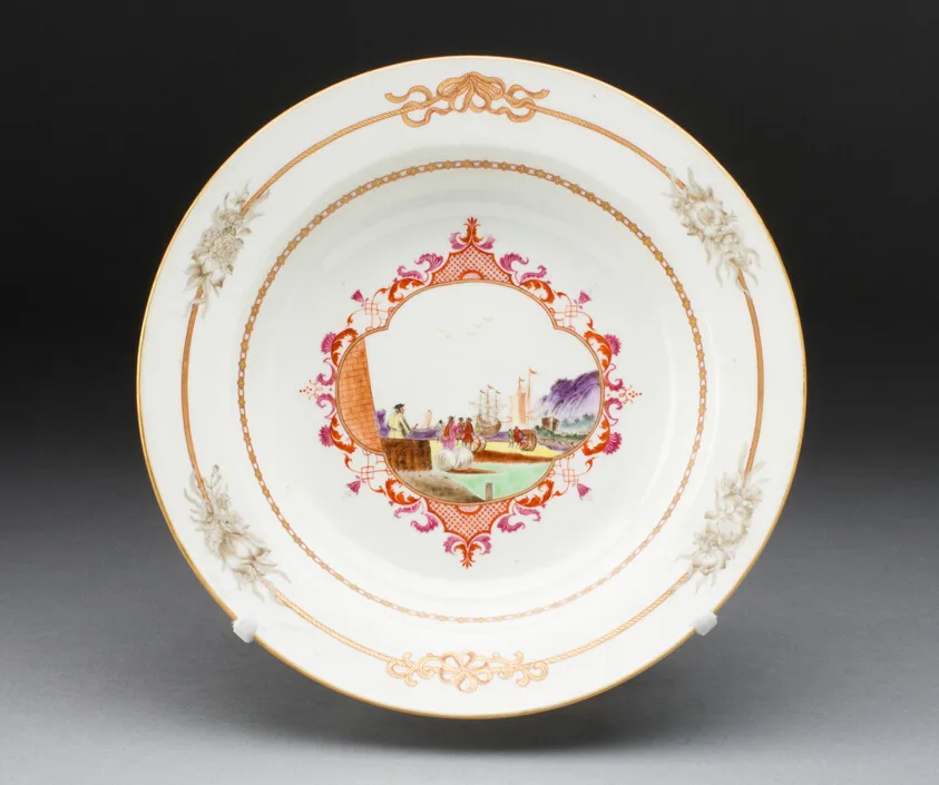 Soup Bowl by China, c. 1750