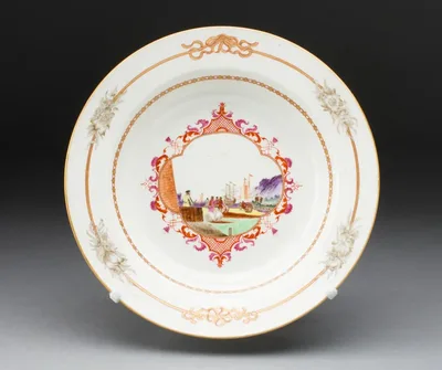 Soup Bowl by China, c. 1750