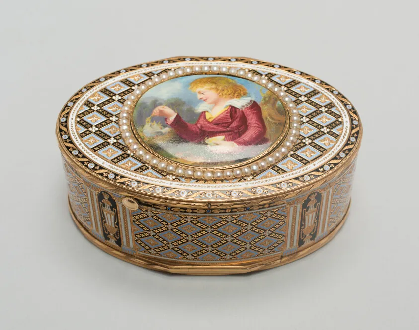 Snuff Box by Jacob Frisard, Early 19th century