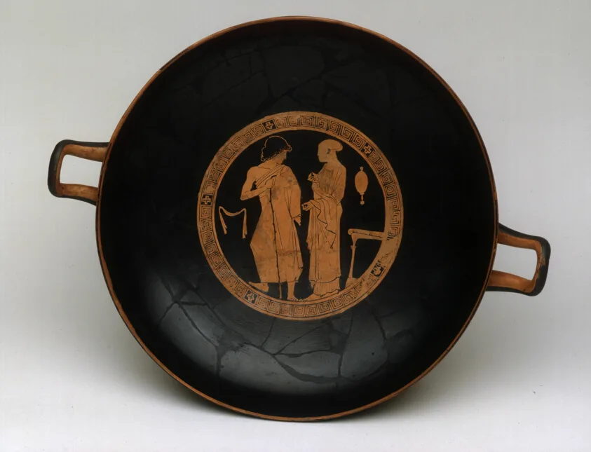 Kylix (Drinking Cup) by Penthesilea Painter, about 460 BCE