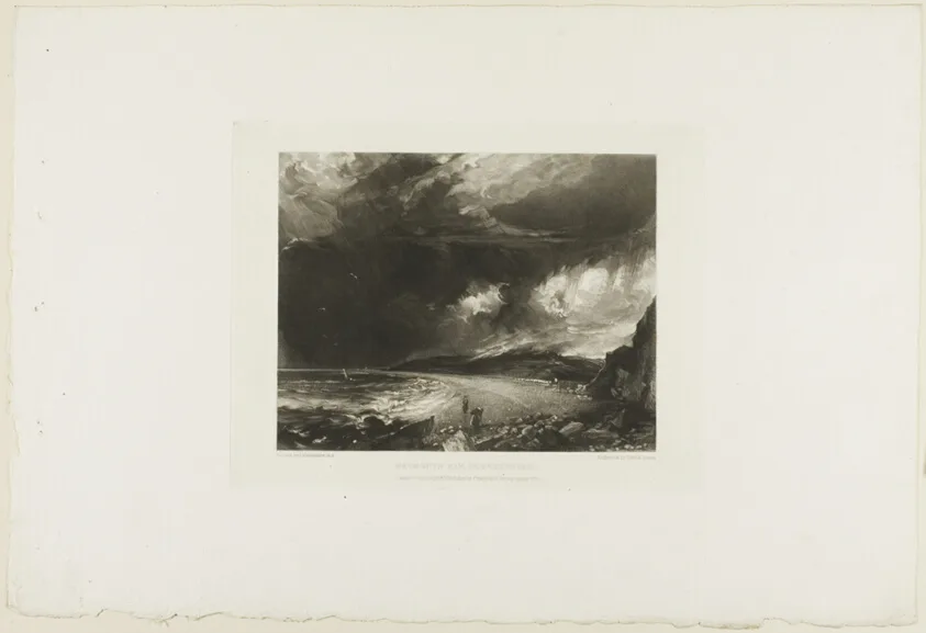 Weymouth Bay, Dorsetshire by David Lucas, 1830