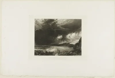 Weymouth Bay, Dorsetshire by David Lucas, 1830