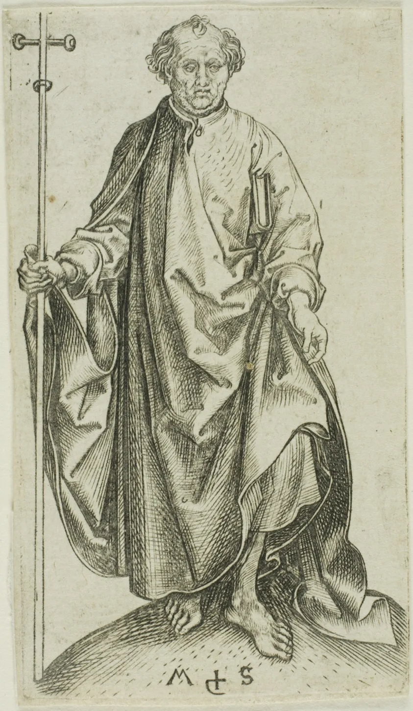 St. Philip, from Apostles by Martin Schongauer, n.d.
