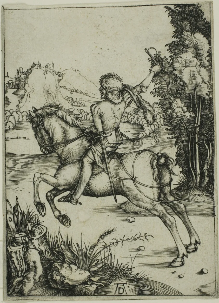 The Small Courier by Albrecht Dürer, c. 1496