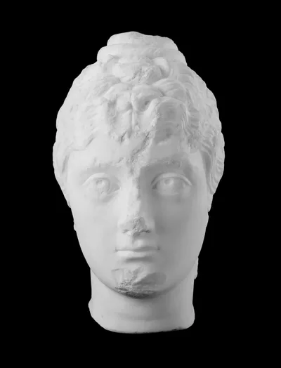 Portrait Head of a Woman by Ancient Roman, about 140