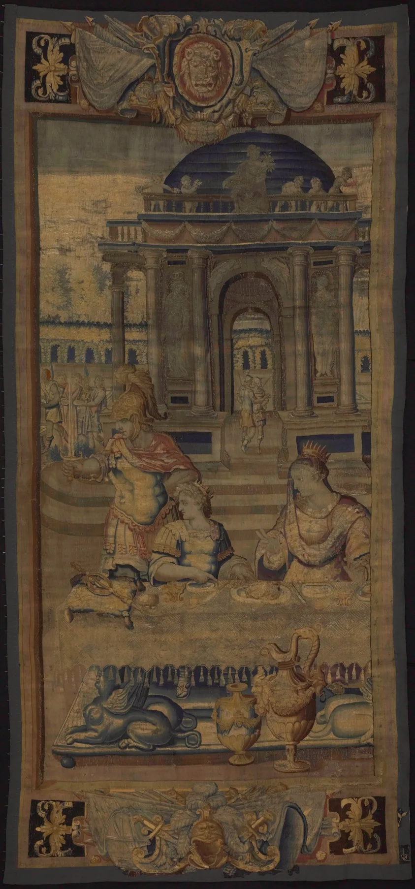 The Feast [central part] from The Story of Artemisia by Antoine Caron, 1607/30