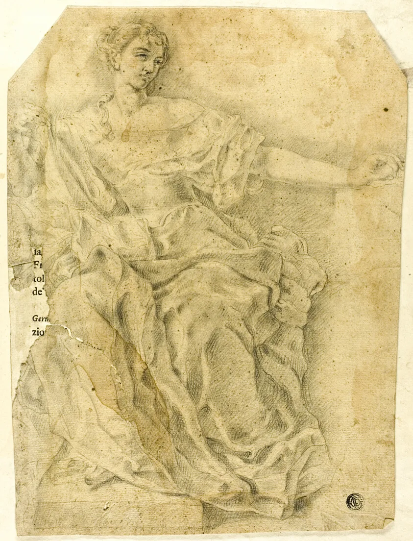 Seated Allegorical Female Figure by Francesco Solimena, n.d.
