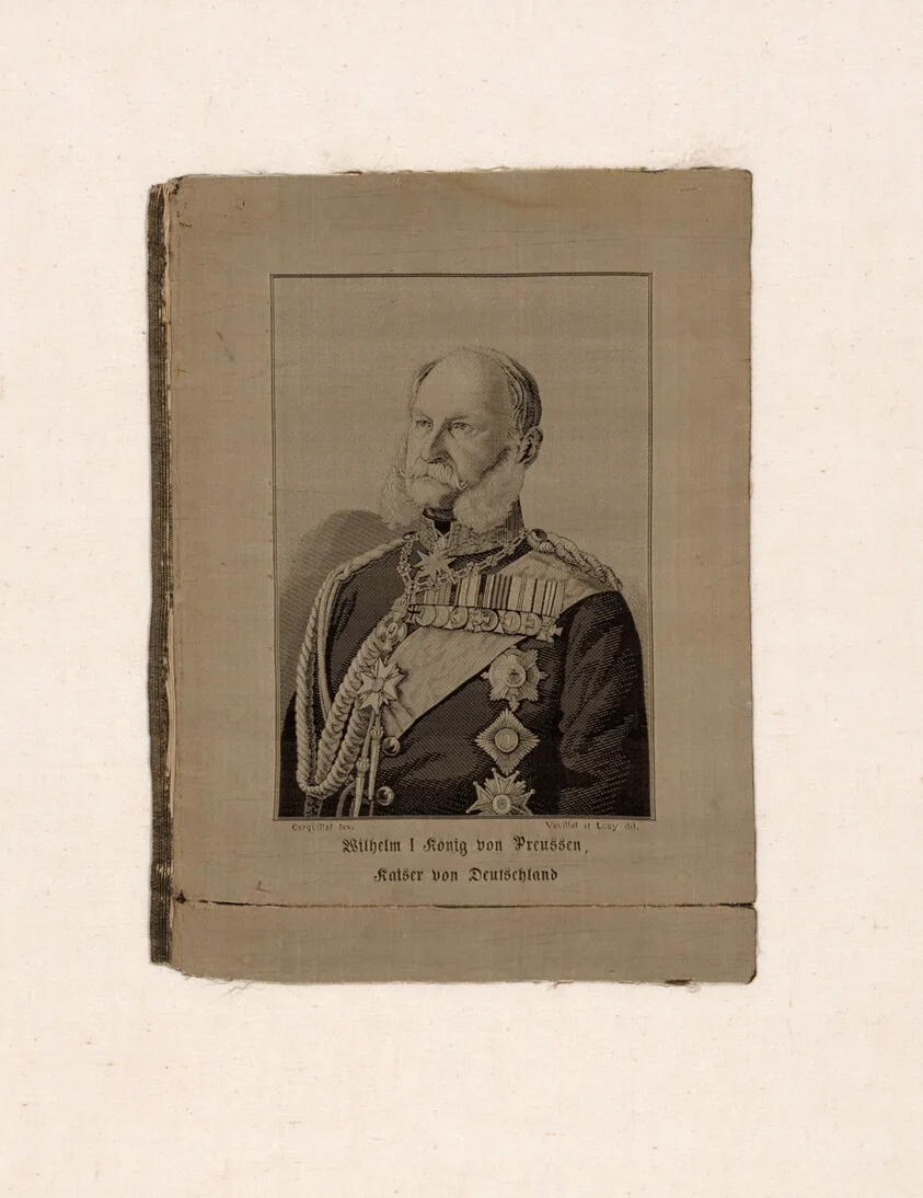 Portrait of Wilhelm I, King of Prussia, Emperor of Germany (1797–1888) by François Carquillat, 19th century