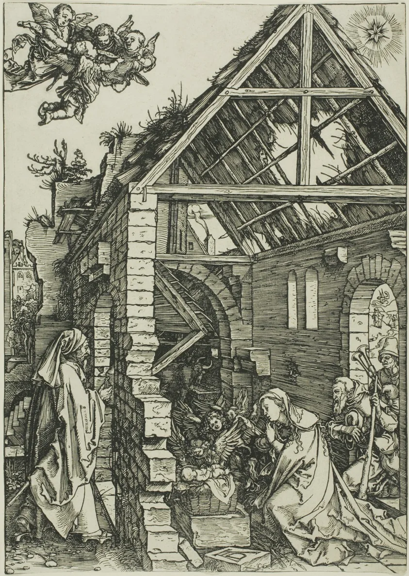 The Adoration of the Shepherds, from The Life of the Virgin by Albrecht Dürer, c. 1503