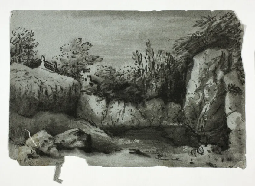 Rocky Pool by Thomas Monro, n.d.