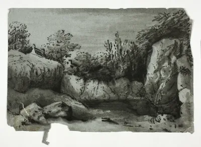 Rocky Pool by Thomas Monro, n.d.