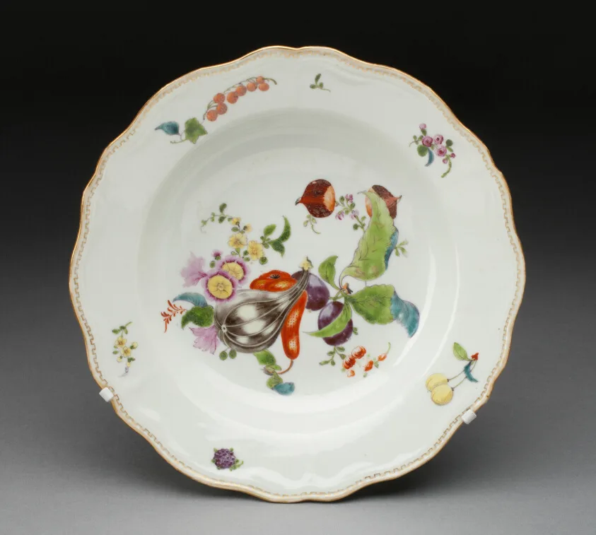 Soup Bowl by China, c. 1750