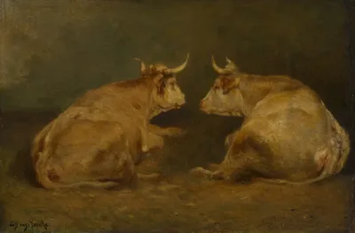 The Tête-à-tête by Emile van Marcke de Lummen, c. 1875–90