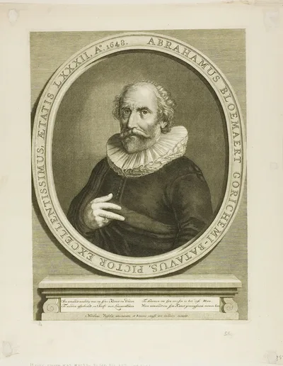 Abraham Bloemaert by Nicolas Jansz. (Claes) Visscher, 1648