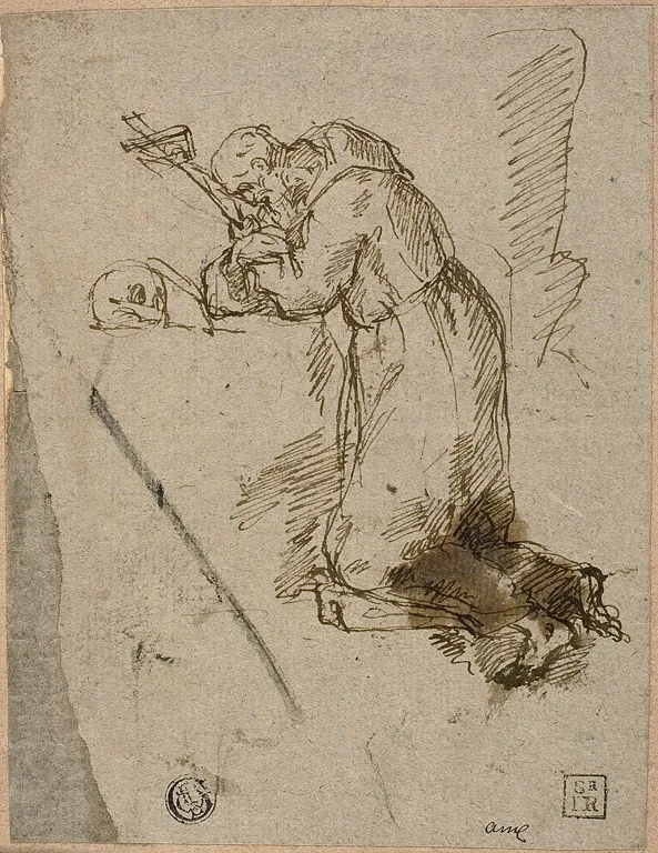 St. Francis of Assisi in Prayer by Unknown artist, n.d.