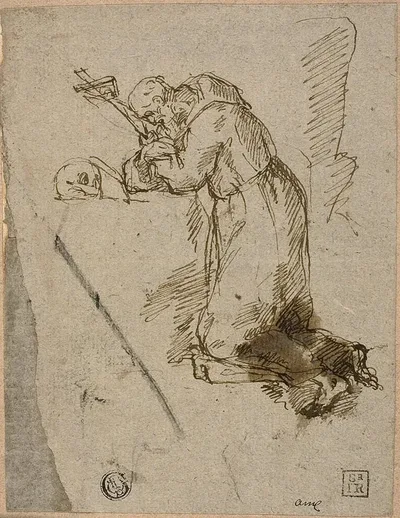 St. Francis of Assisi in Prayer by Unknown artist, n.d.