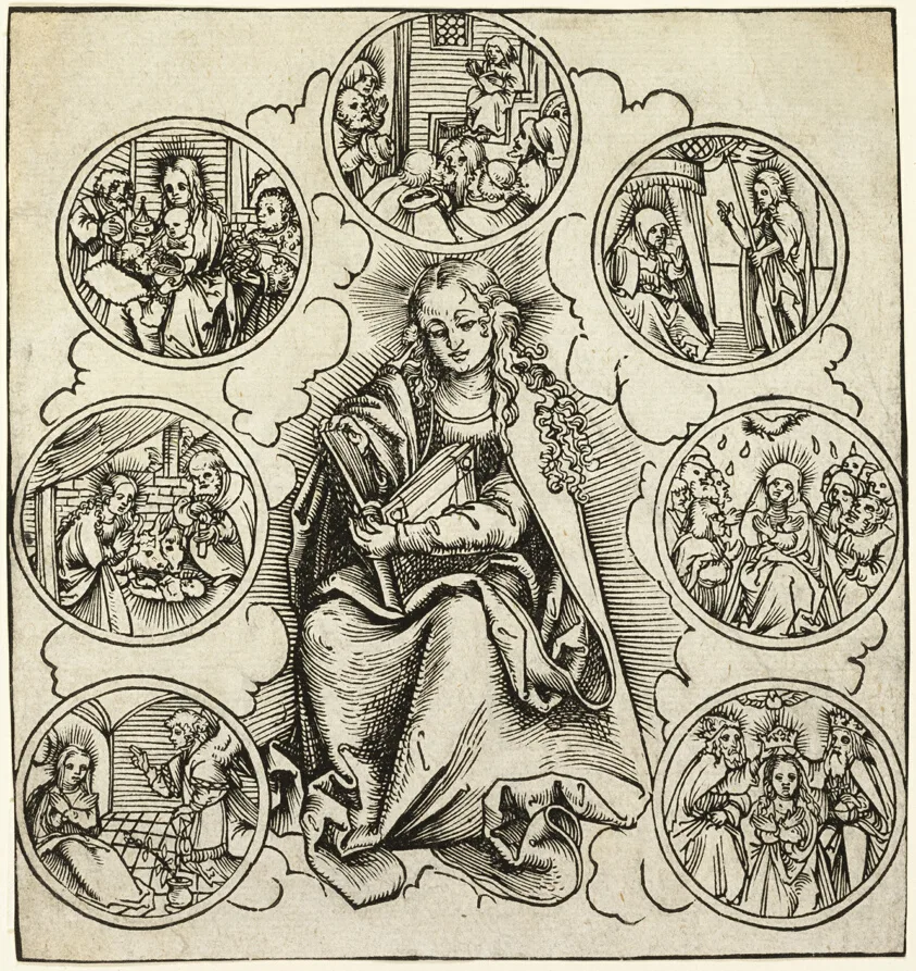 The Seven Joys of Mary by Lucas Cranach the Elder, 1510/1515