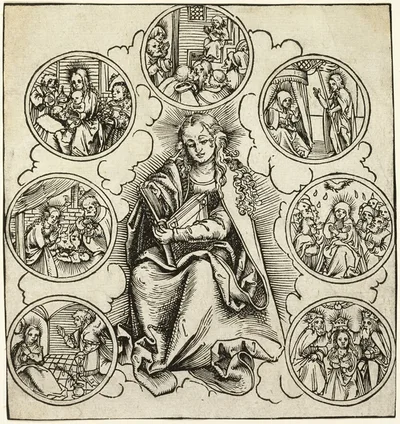 The Seven Joys of Mary by Lucas Cranach the Elder, 1510/1515