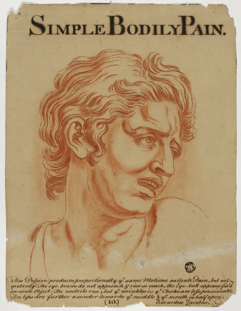 Simple Bodily Pain by Eduardus Jacobus, after 1698