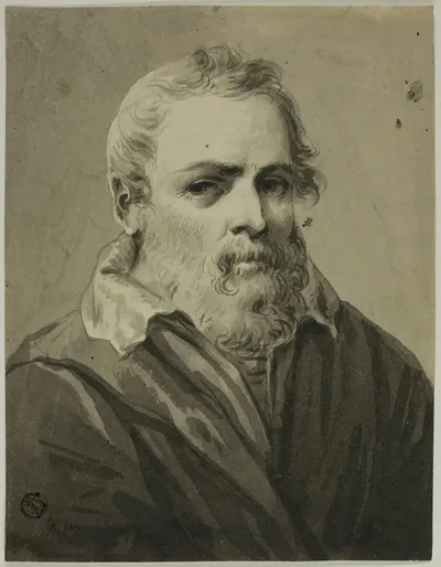 Portrait of Bearded Man by Unknown artist, n.d.