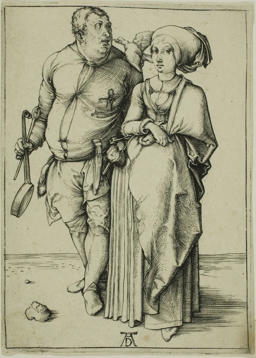 The Cook and his Wife by Albrecht Dürer, c. 1497