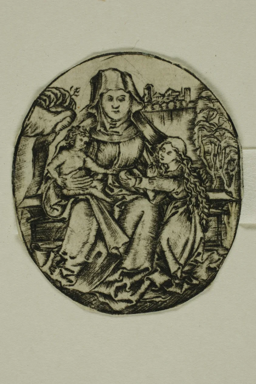 Saint Anne, the Virgin, and Child by Unknown artist, n.d.