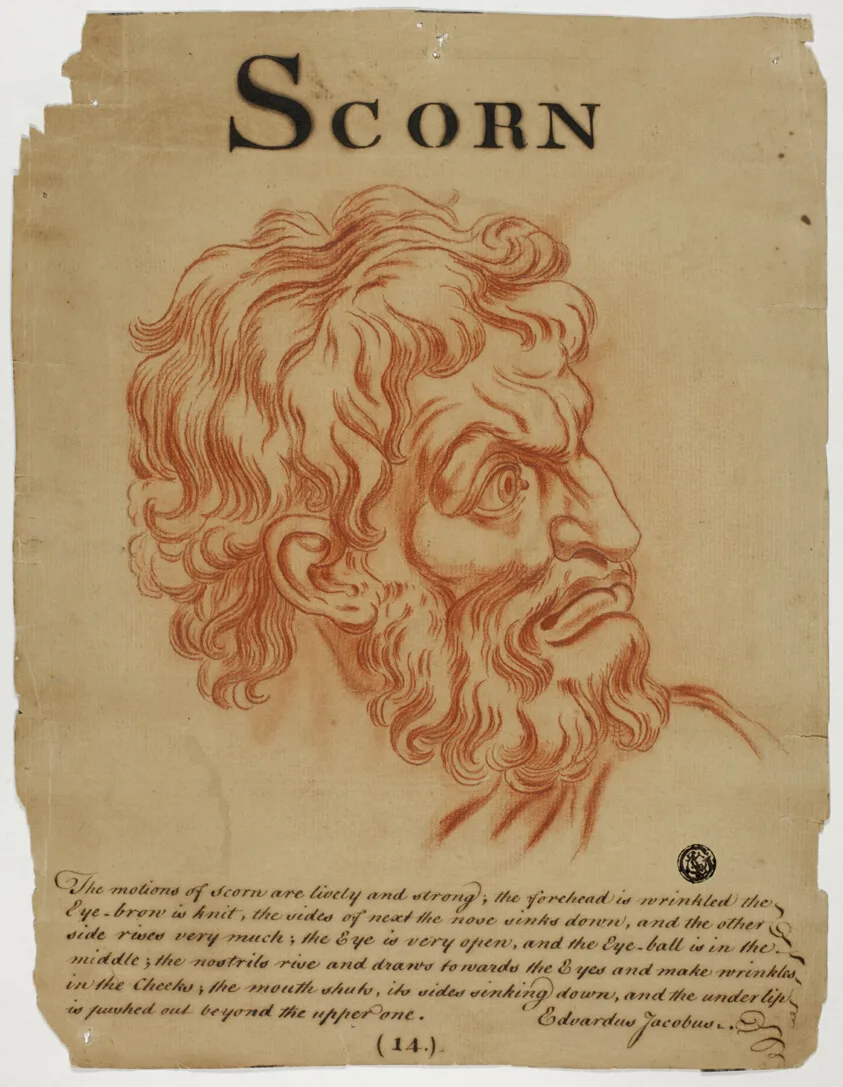 Scorn by Eduardus Jacobus, after 1698