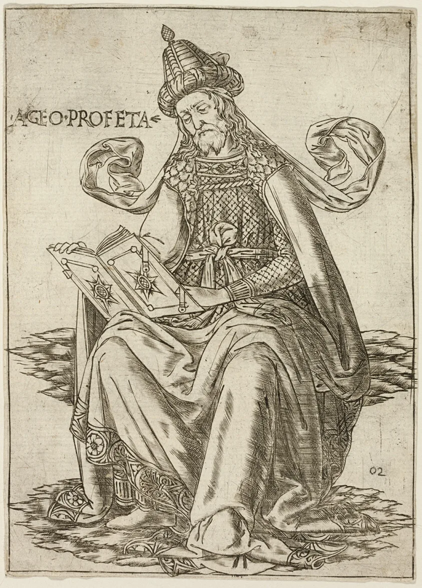 Prophet Haggai by Baccio Baldini, c. 1470