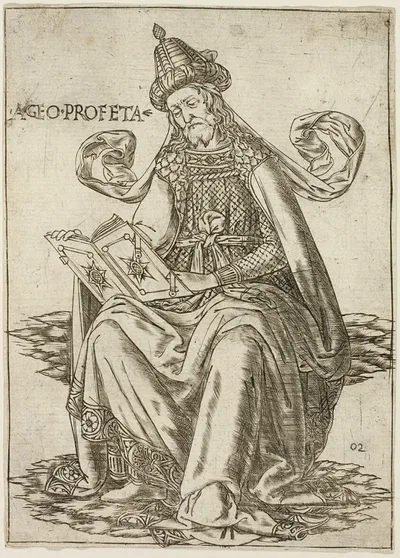 Prophet Haggai by Baccio Baldini, c. 1470