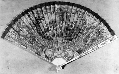 Fan (Vernis Martin Type) by France, Louis XV period (1715–1774), 1725–1774