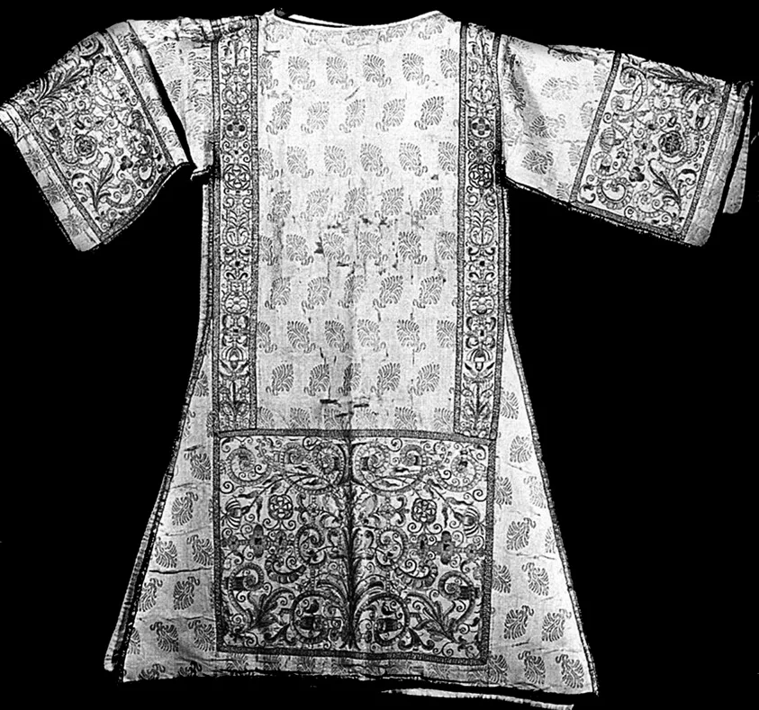 Dalmatic with Apparel and Orphrey Band by Spain, 17th century
