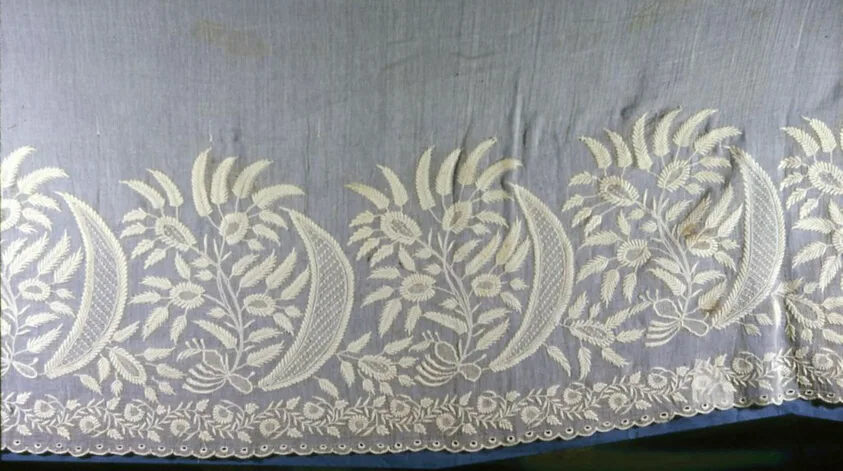Fragment (Bottom of Skirt) by France, 1810