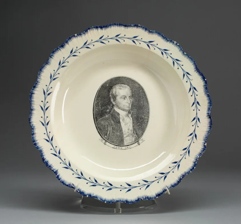Soup Plate by English for the American market, c. 1790