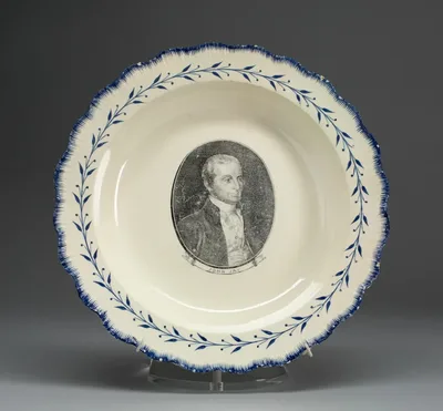 Soup Plate by English for the American market, c. 1790