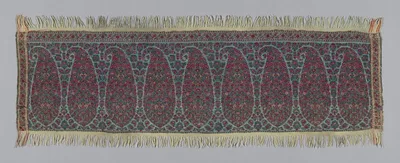 Shawl Border Fragment by India, 1815/20