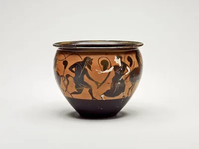 Mastoid (Drinking Cup) by Caylus Painter, about 500-480 BCE